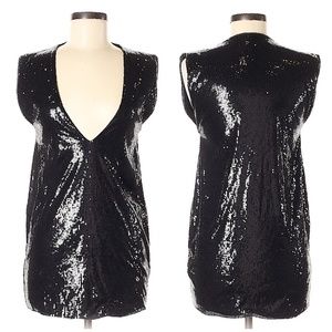 AQ/AQ

Black Sequin Mini Dress
